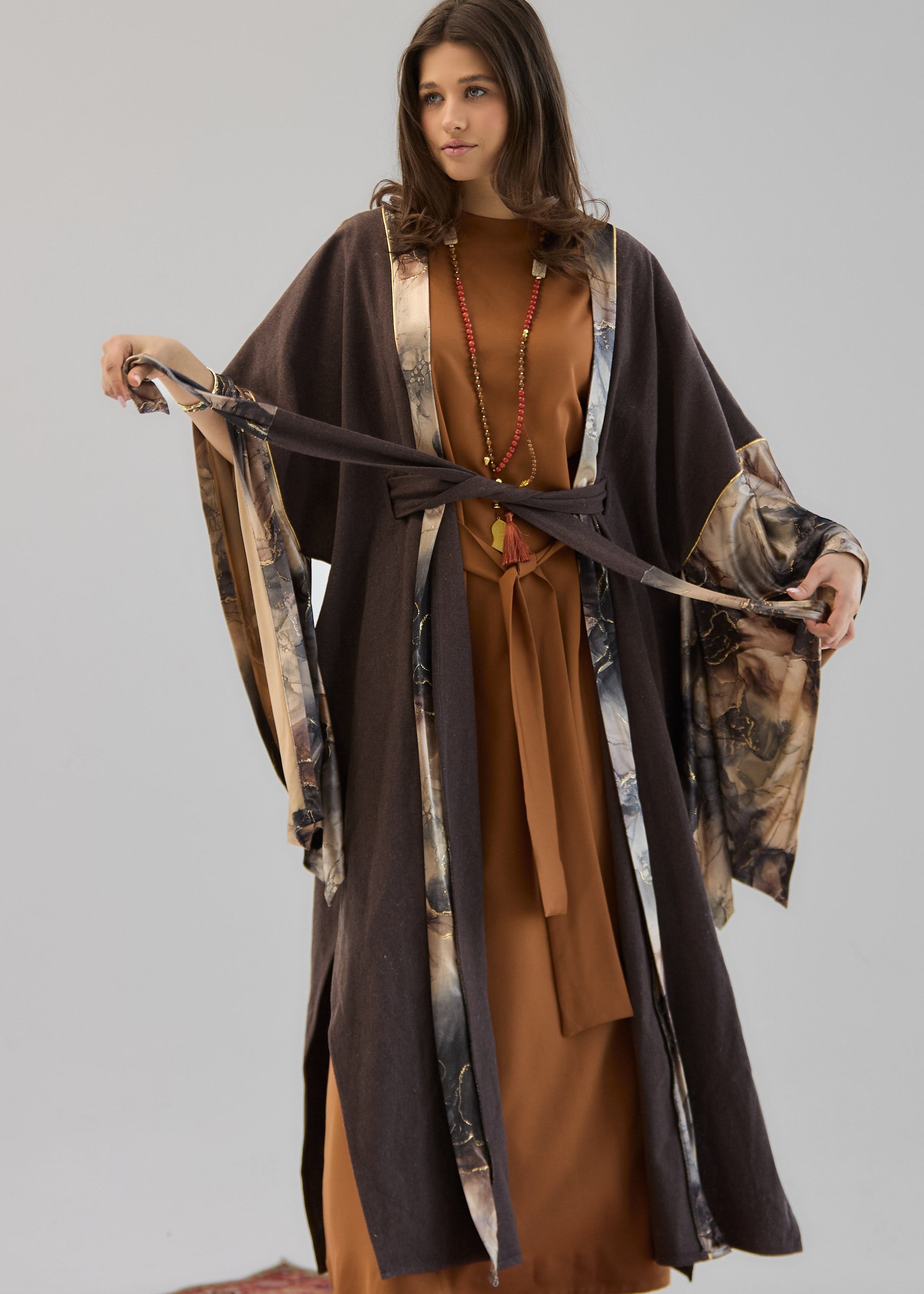 Antique Brown Kaftan - AB ESSENTIALS