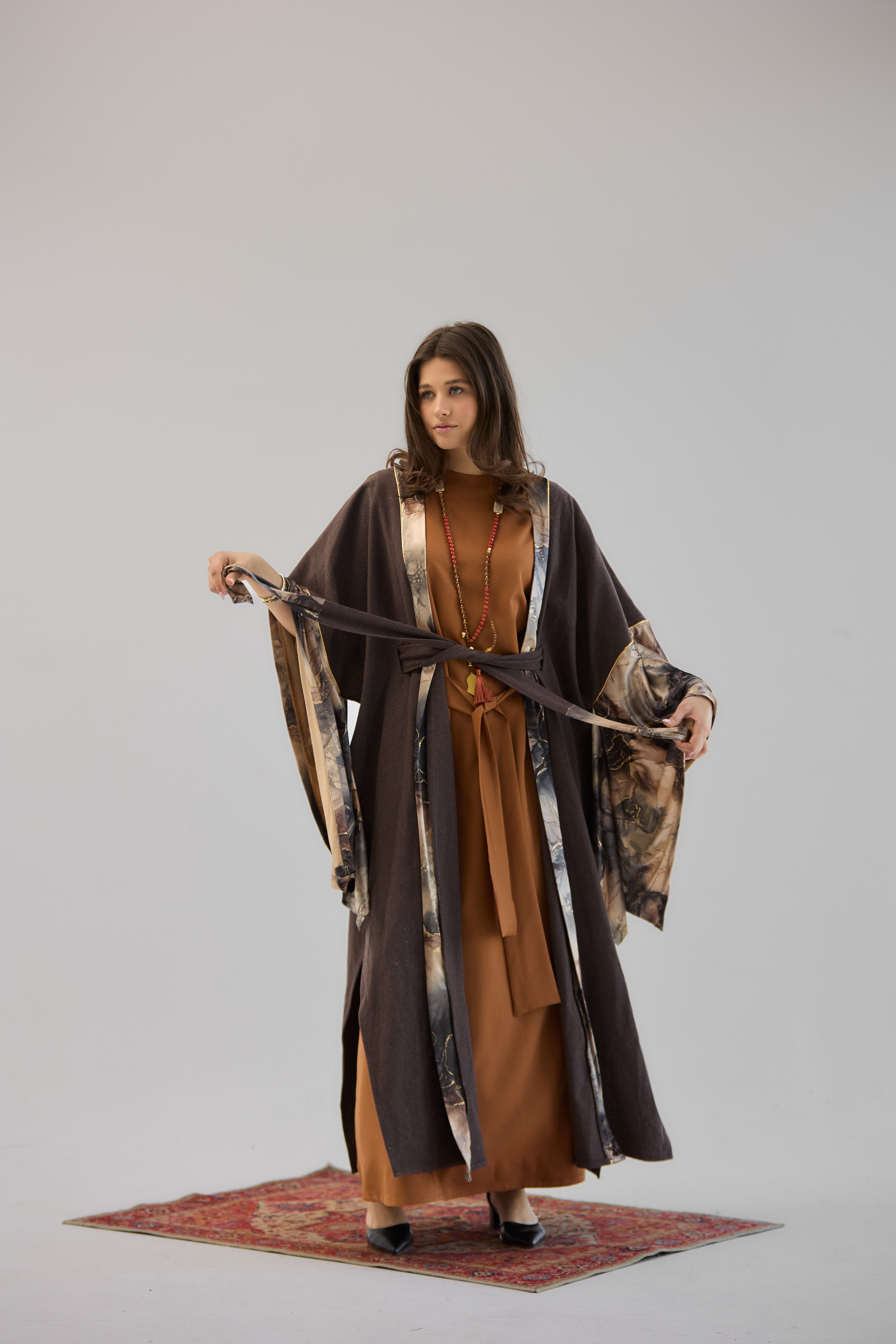 Antique Brown Kaftan - AB ESSENTIALS