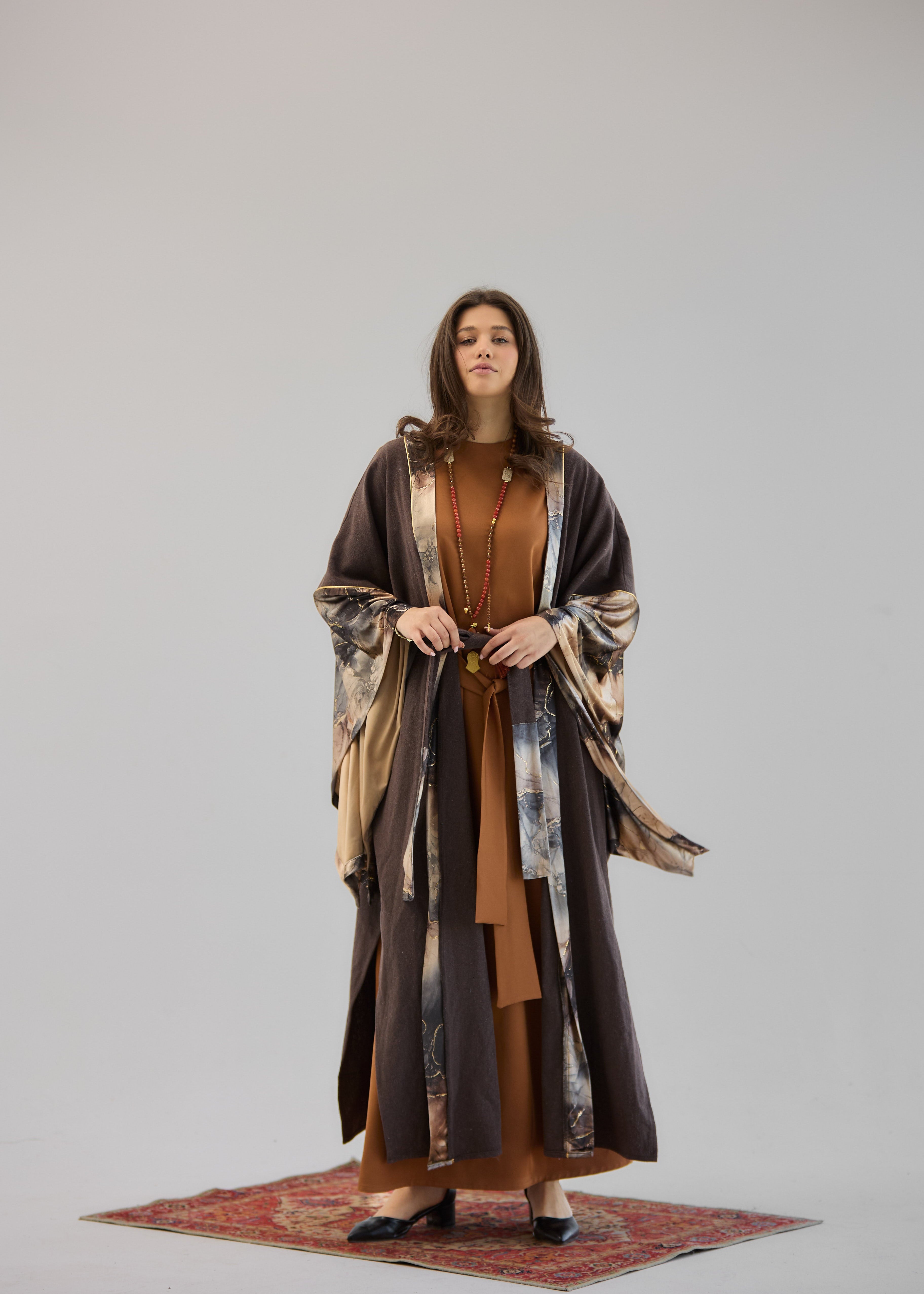 Antique Brown Kaftan - AB ESSENTIALS