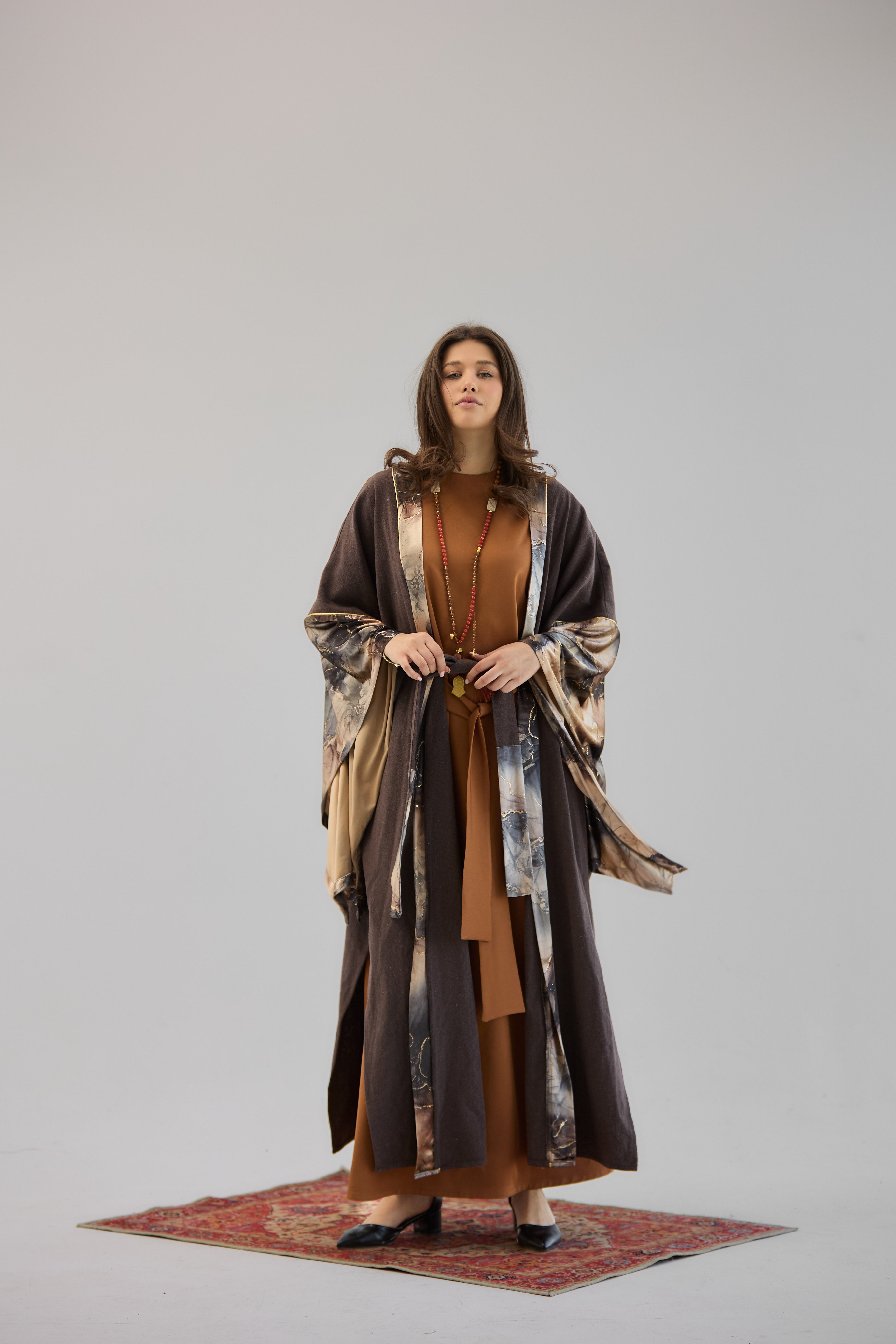 Antique Brown Kaftan - AB ESSENTIALS