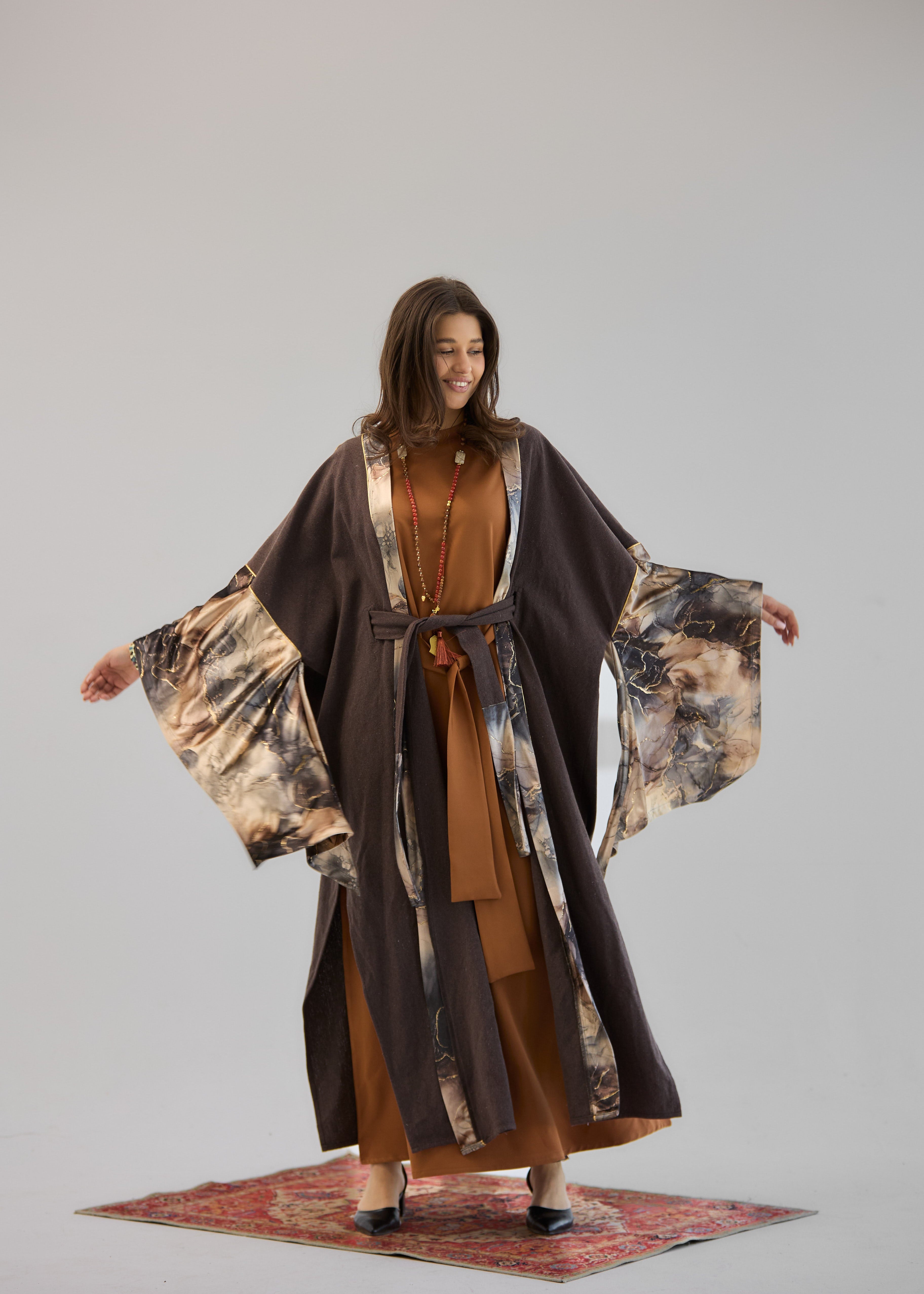 Antique Brown Kaftan - AB ESSENTIALS