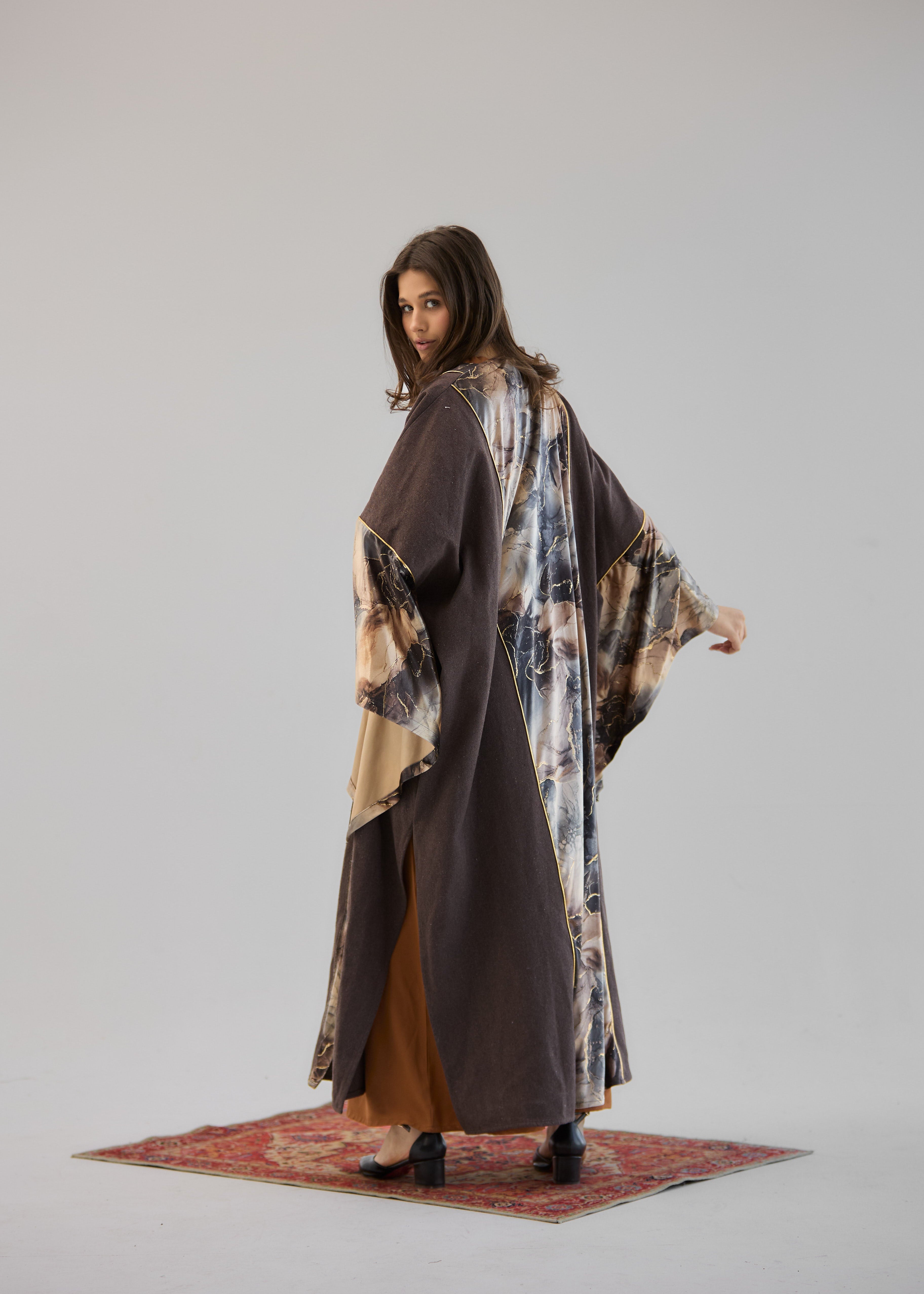 Antique Brown Kaftan - AB ESSENTIALS