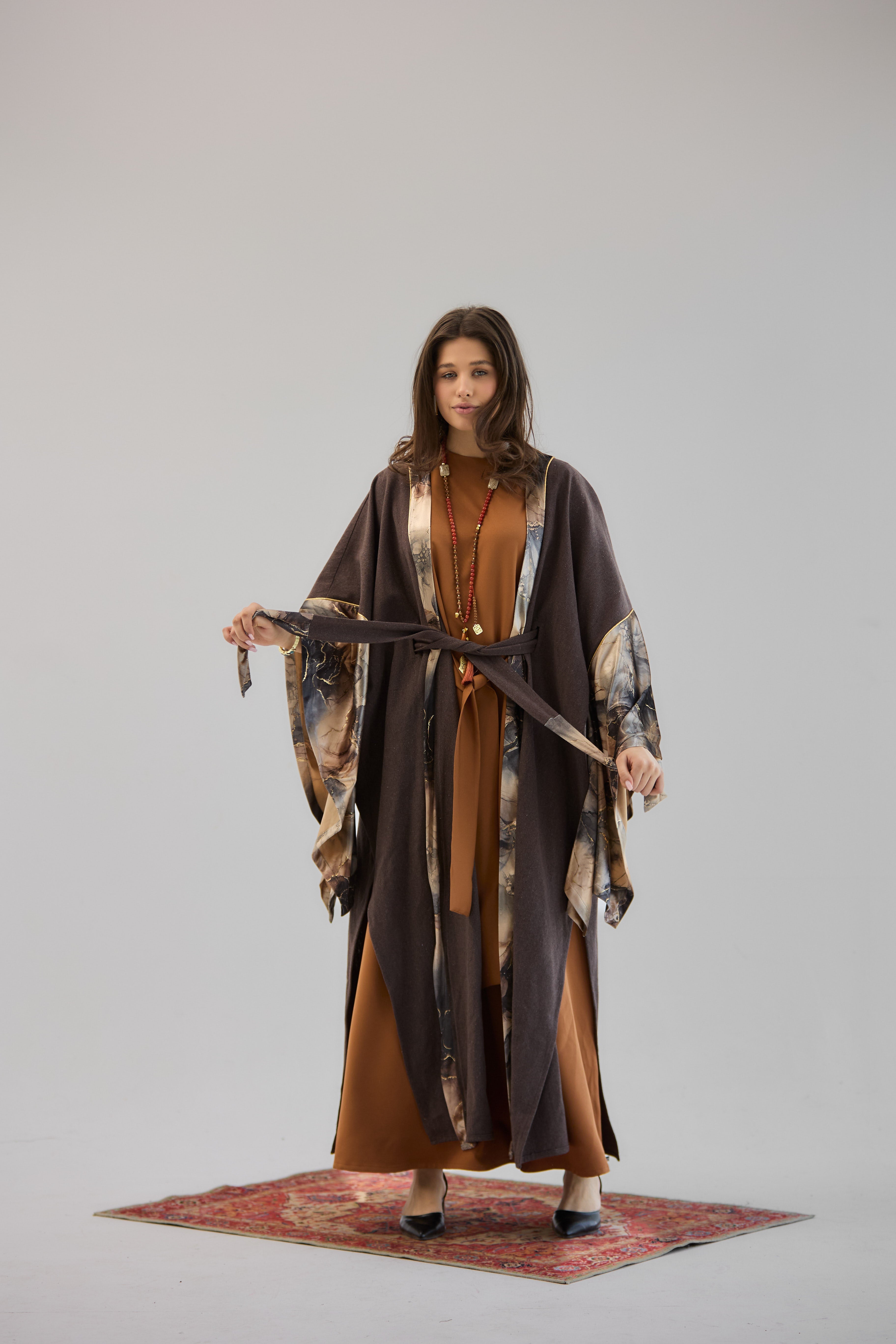 Antique Brown Kaftan - AB ESSENTIALS