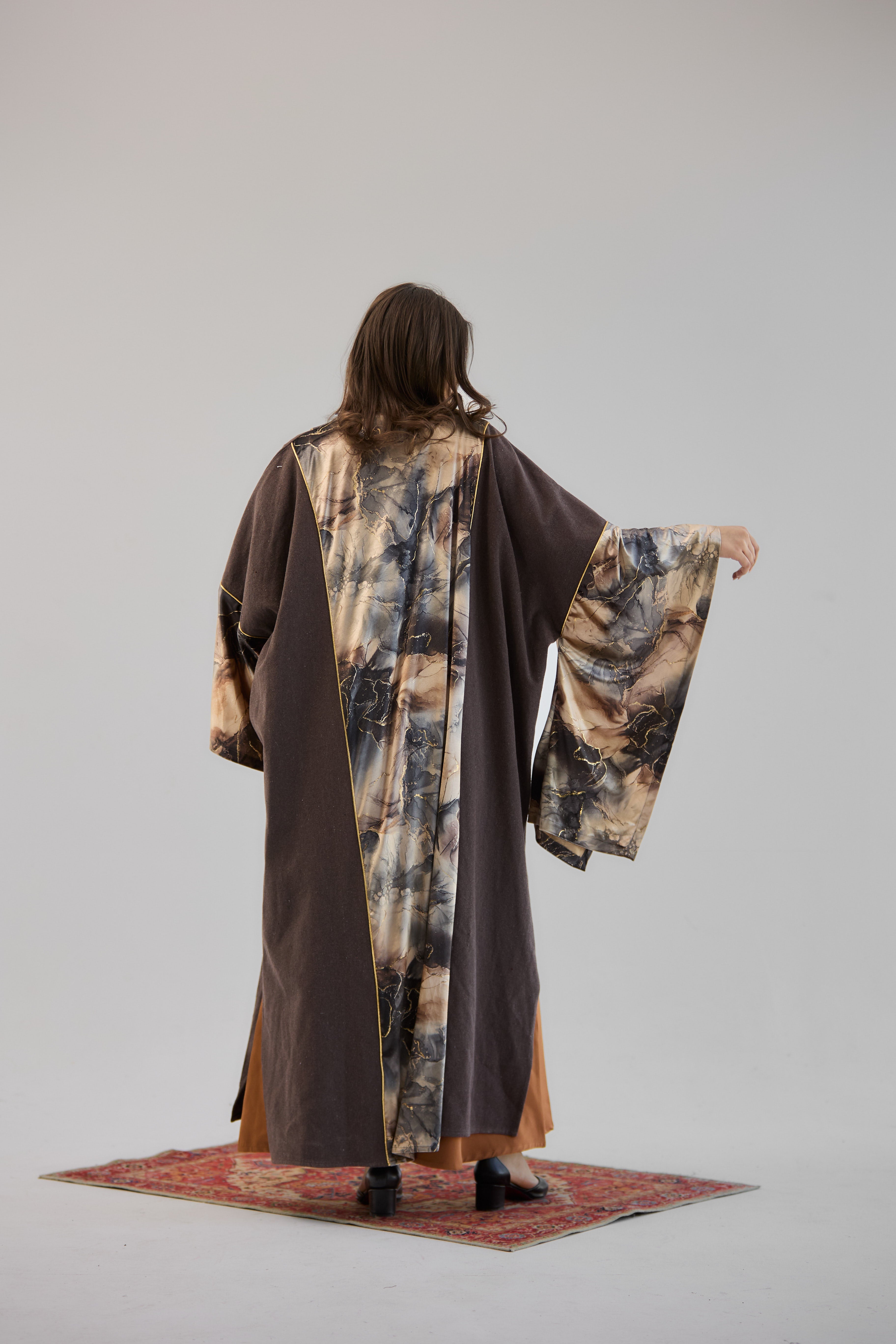 Antique Brown Kaftan - AB ESSENTIALS