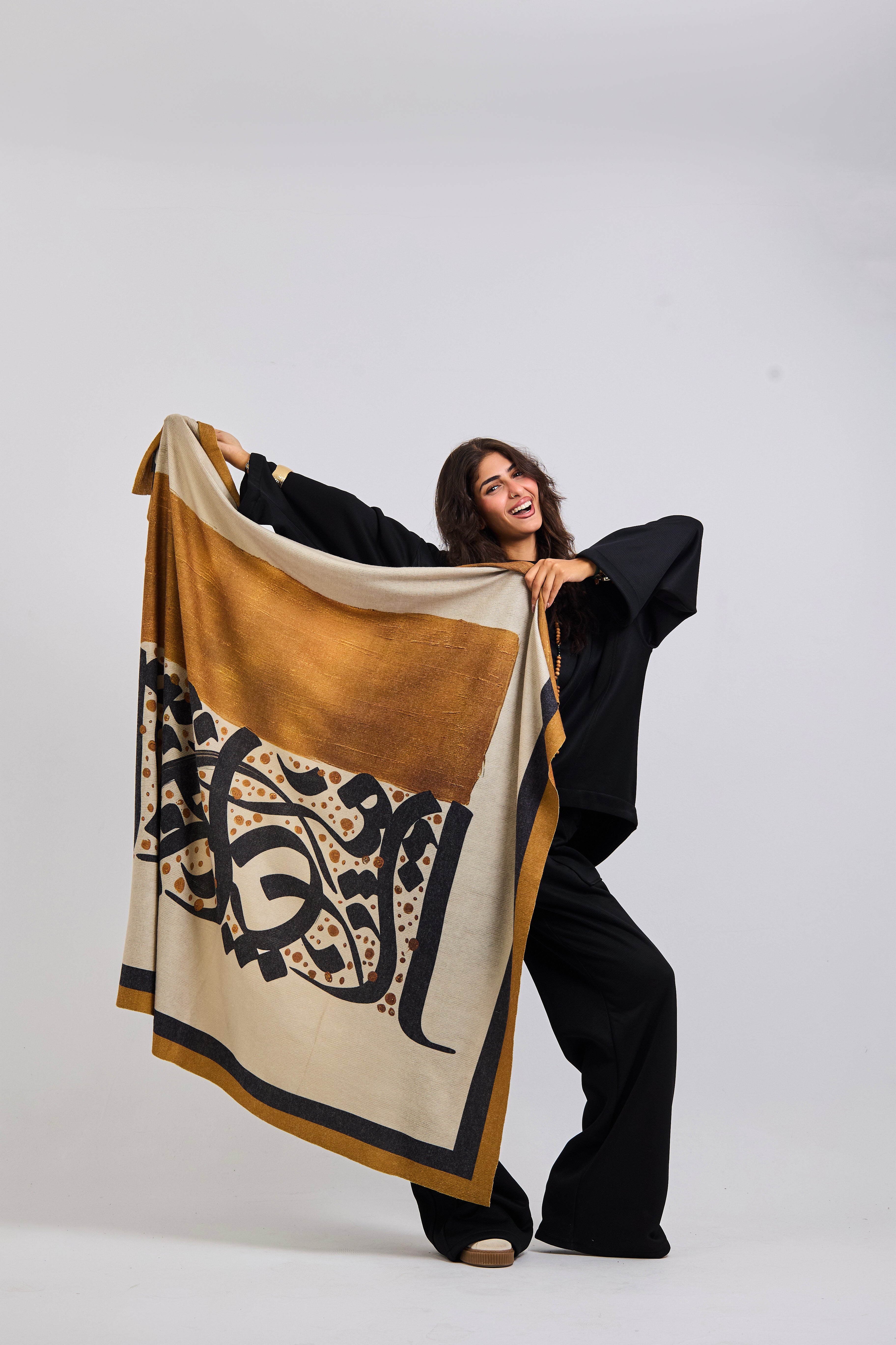 Arabic Wool Shawl - AB ESSENTIALS