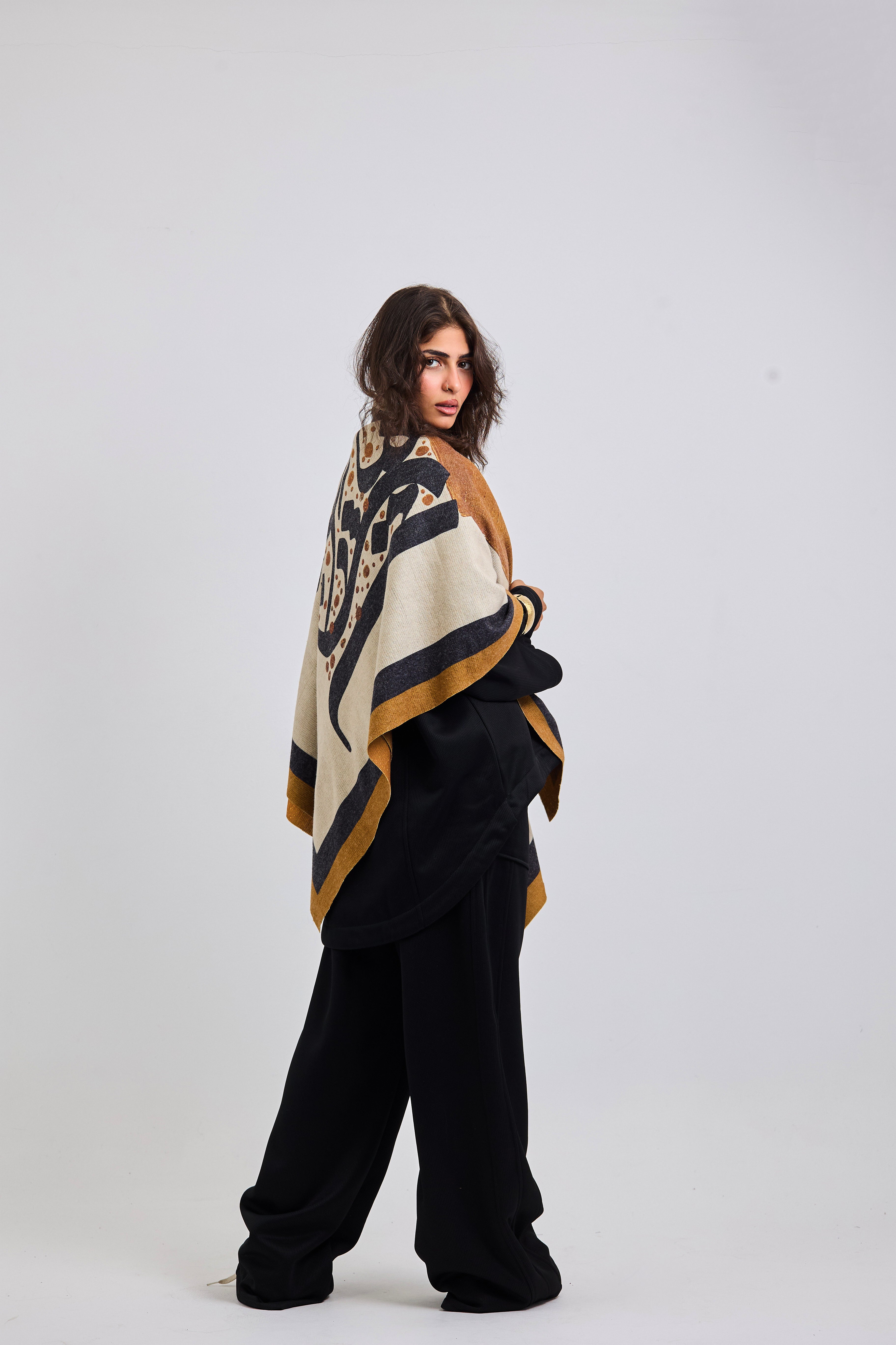Arabic Wool Shawl - AB ESSENTIALS