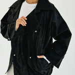 Aroma Leather Jacket Black - AB ESSENTIALS