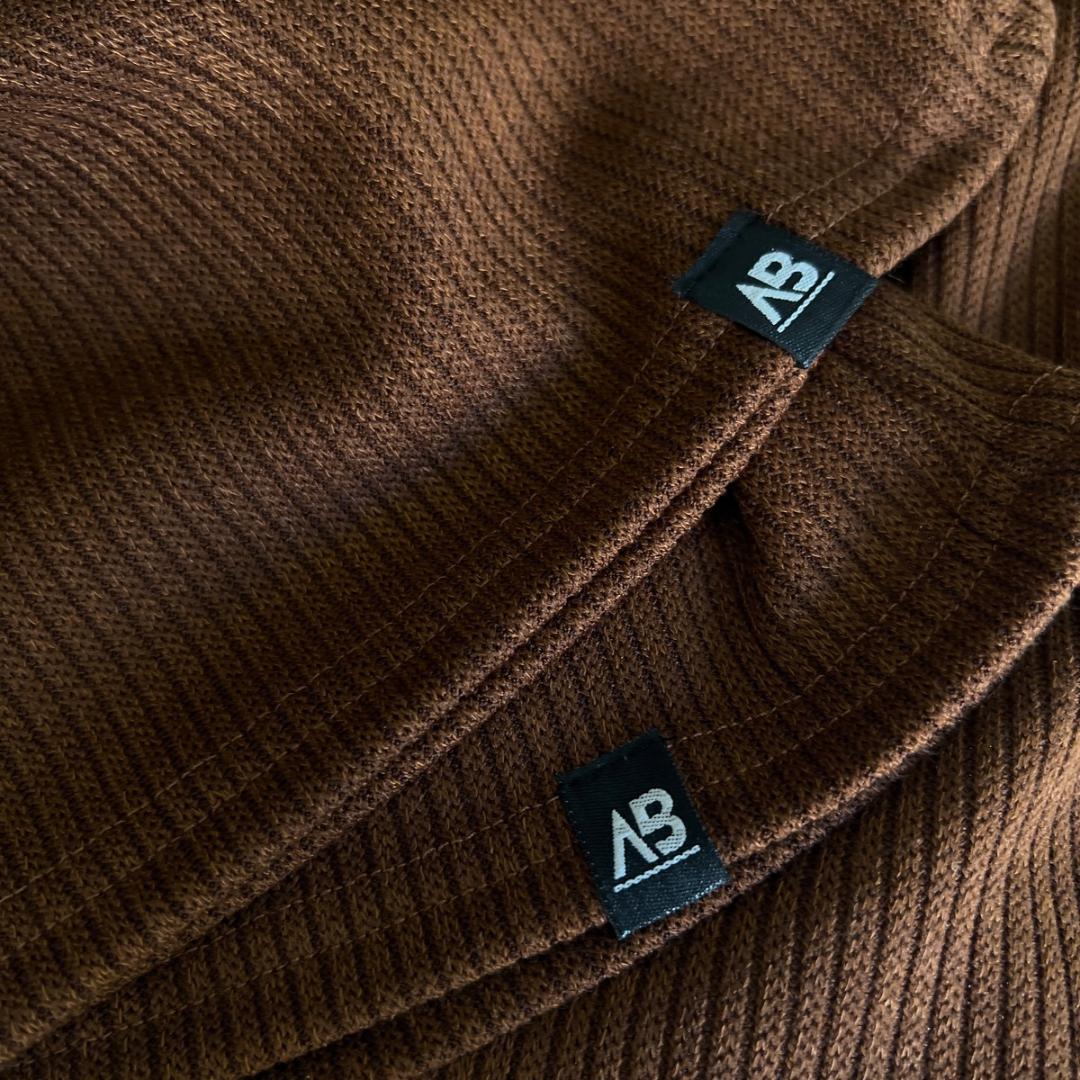 Aura Top Brown - AB ESSENTIALS