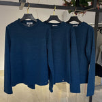 Aura Top Navy - AB ESSENTIALS