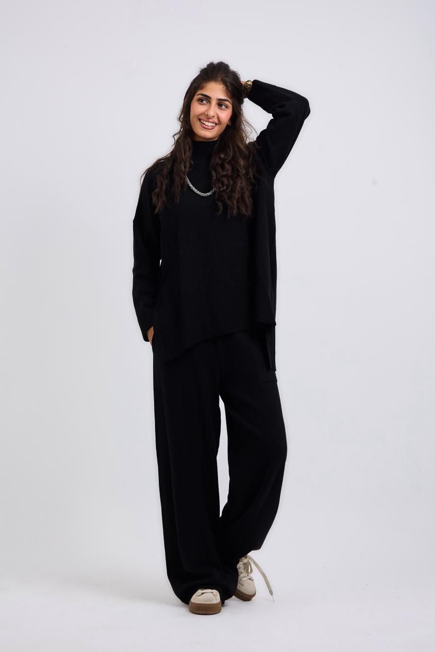 Baby Knit Set Black - AB ESSENTIALS