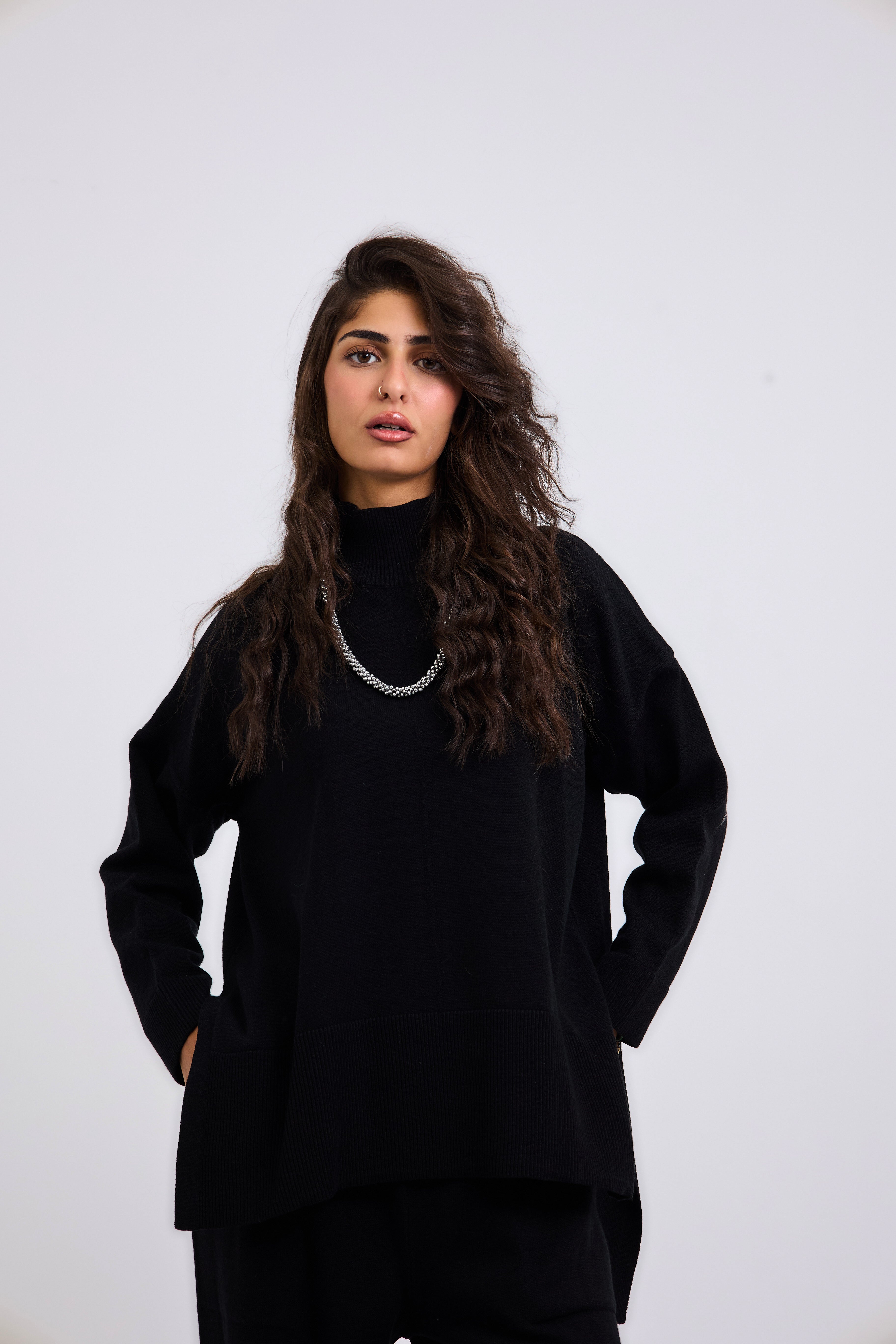 Baby Knit Set Black - AB ESSENTIALS