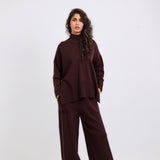 Baby Knit Set Chocolate - AB ESSENTIALS