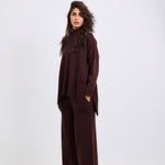 Baby Knit Set Chocolate - AB ESSENTIALS