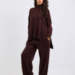 Baby Knit Set Chocolate - AB ESSENTIALS