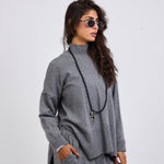 Baby Knit Set Grey - AB ESSENTIALS