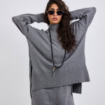 Baby Knit Set Grey - AB ESSENTIALS