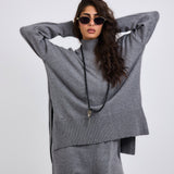 Baby Knit Set Grey - AB ESSENTIALS