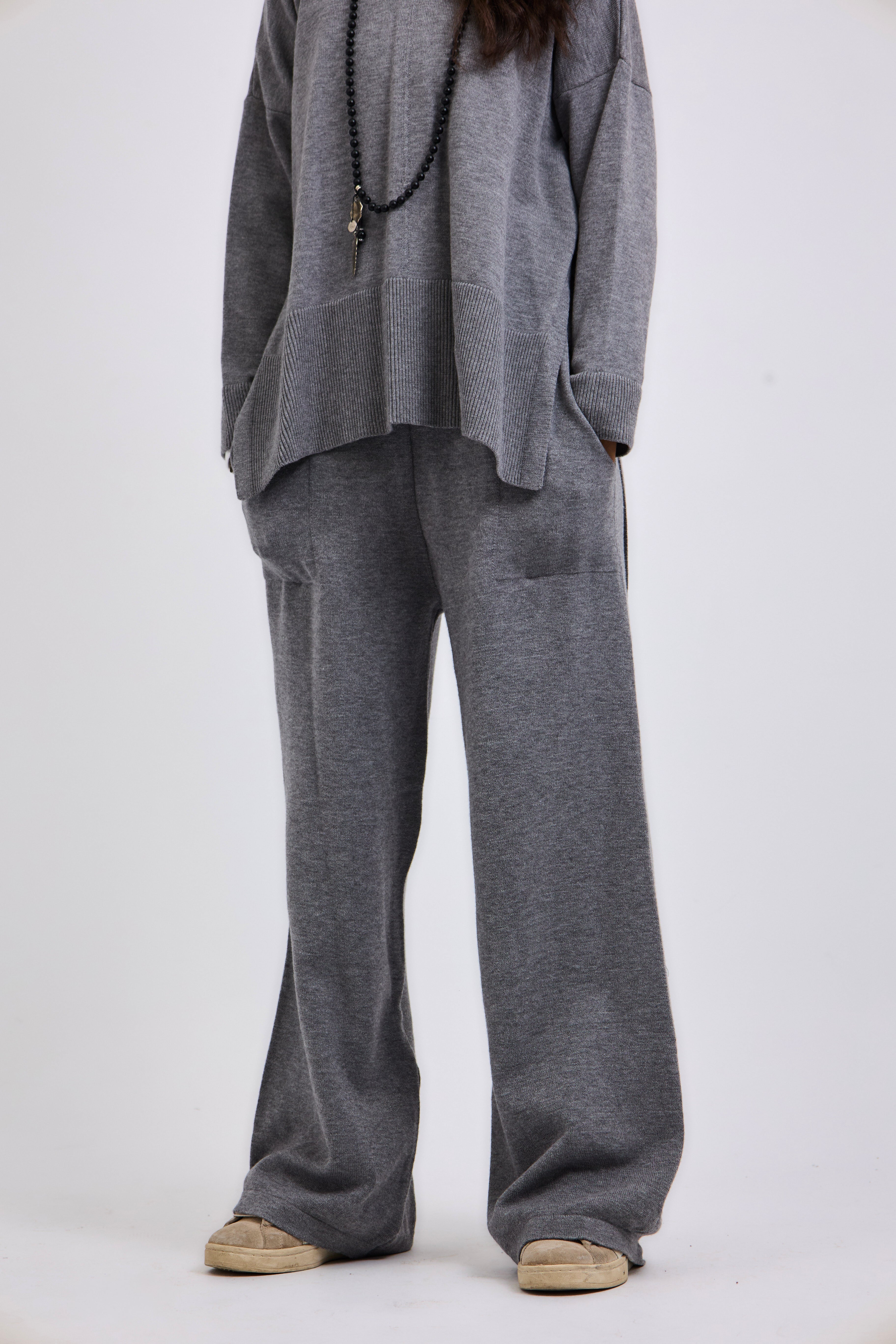 Baby Knit Set Grey - AB ESSENTIALS