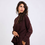 Baby Knit Top Chocolate - AB ESSENTIALS