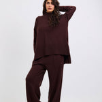 Baby Knit Top Chocolate - AB ESSENTIALS