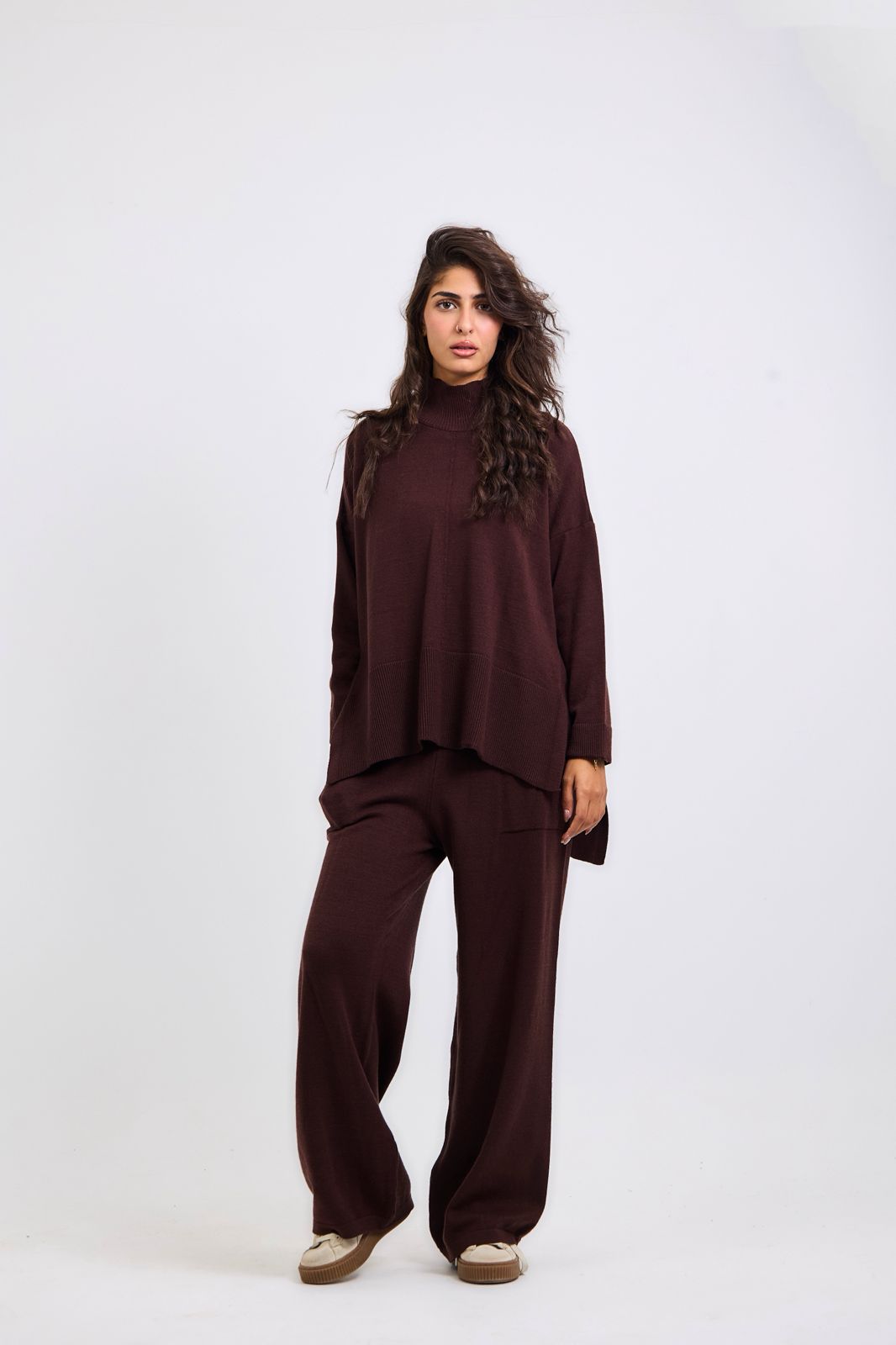 Baby Knit Top Chocolate - AB ESSENTIALS