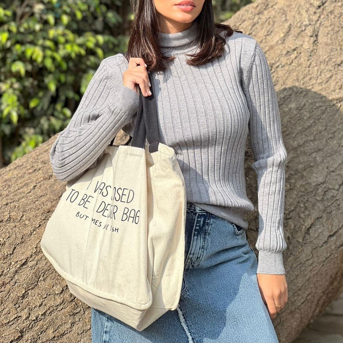 Basic Wool Top Silver - AB ESSENTIALS