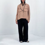 Bella Shirt Caramel - AB ESSENTIALS