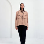 Bella Shirt Caramel - AB ESSENTIALS