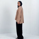 Bella Shirt Caramel - AB ESSENTIALS