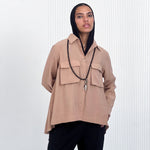 Bella Shirt Caramel - AB ESSENTIALS