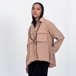 Bella Shirt Caramel - AB ESSENTIALS