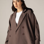Bestie Blazer Brown - AB ESSENTIALS