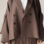 Bestie Blazer Brown - AB ESSENTIALS