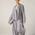 Bestie Blazer Grey - AB ESSENTIALS