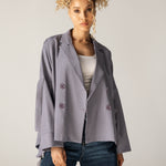 Bestie Blazer Grey - AB ESSENTIALS
