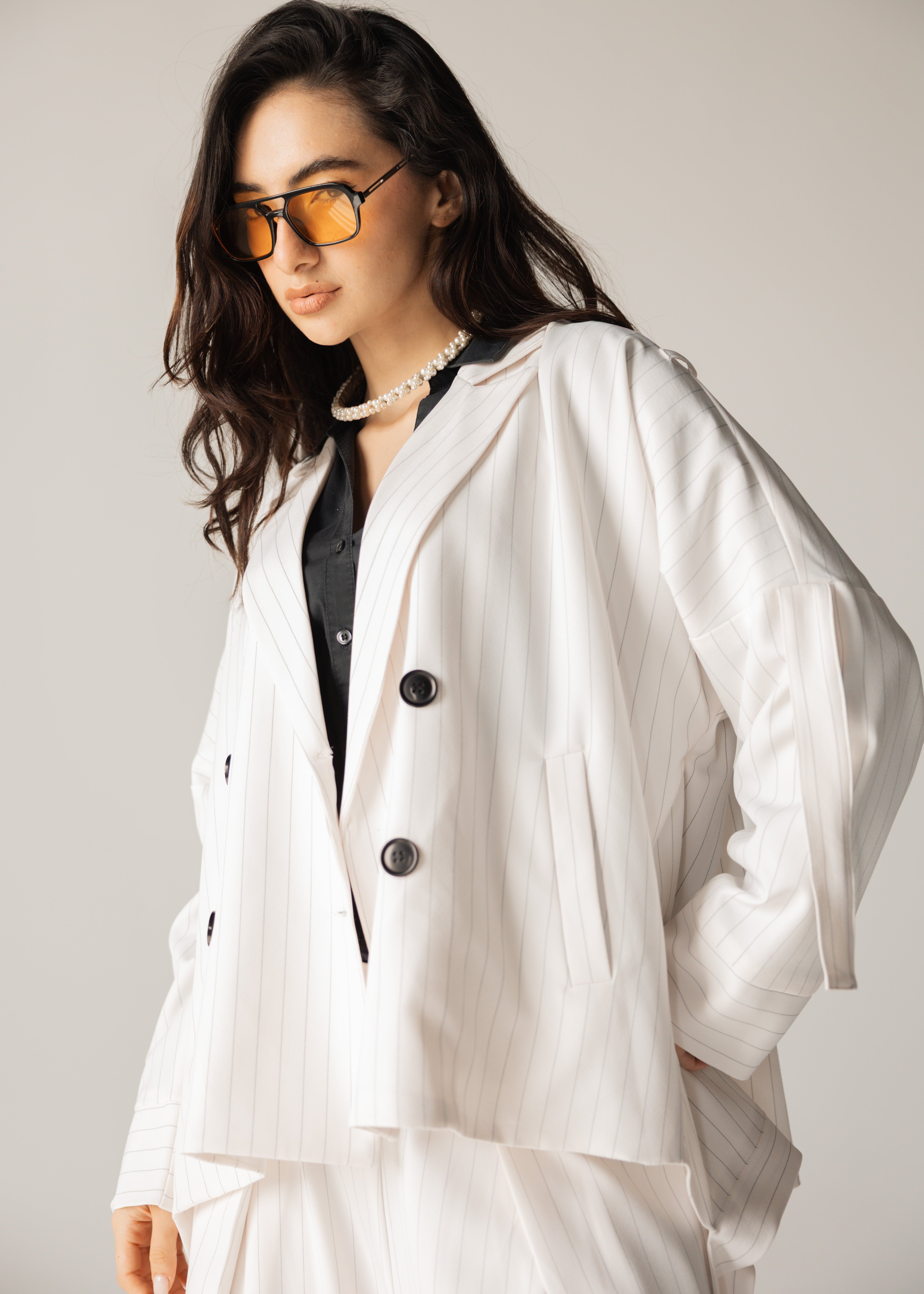 Bestie Blazer Off White - AB ESSENTIALS