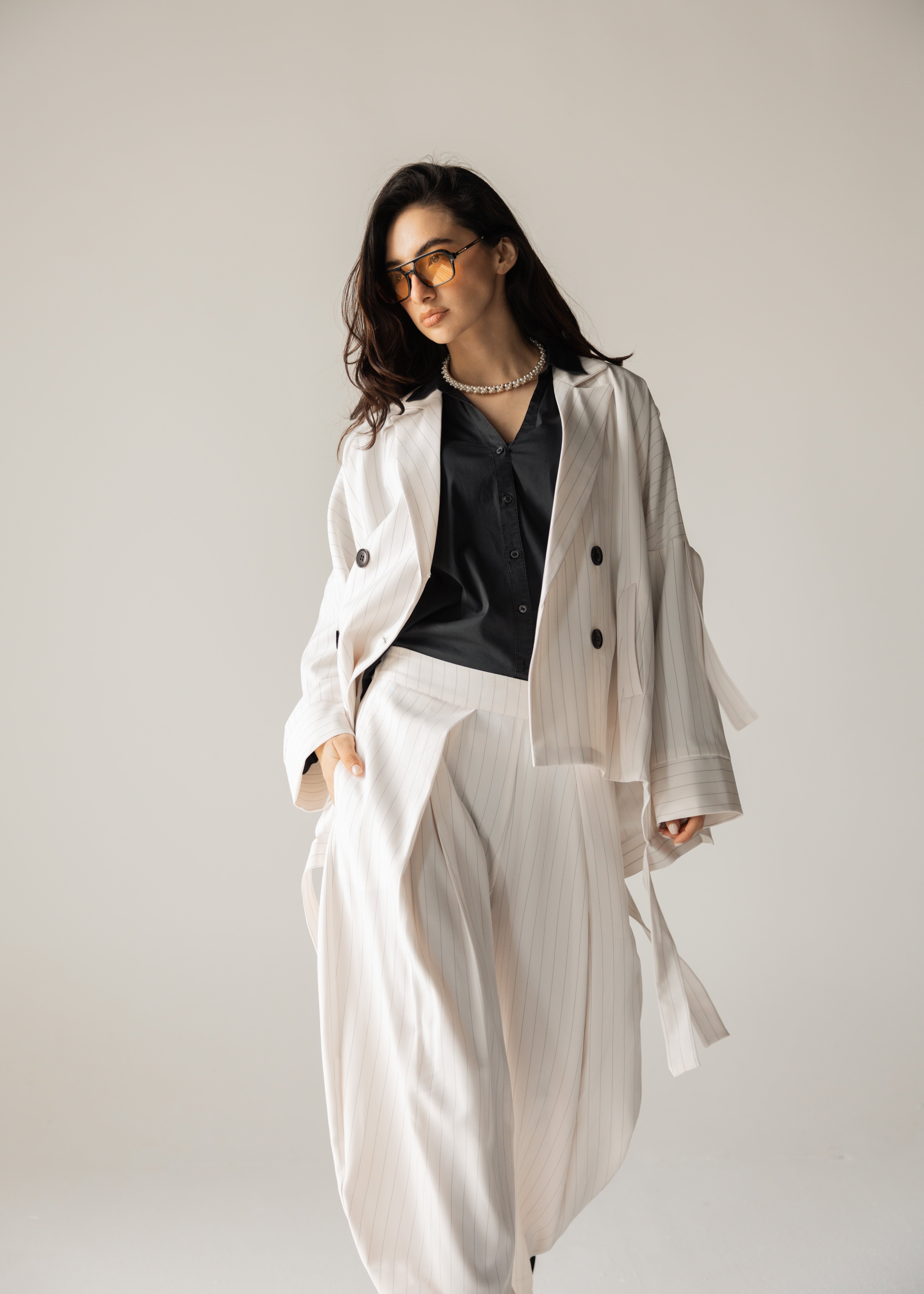 Bestie Blazer Off White - AB ESSENTIALS