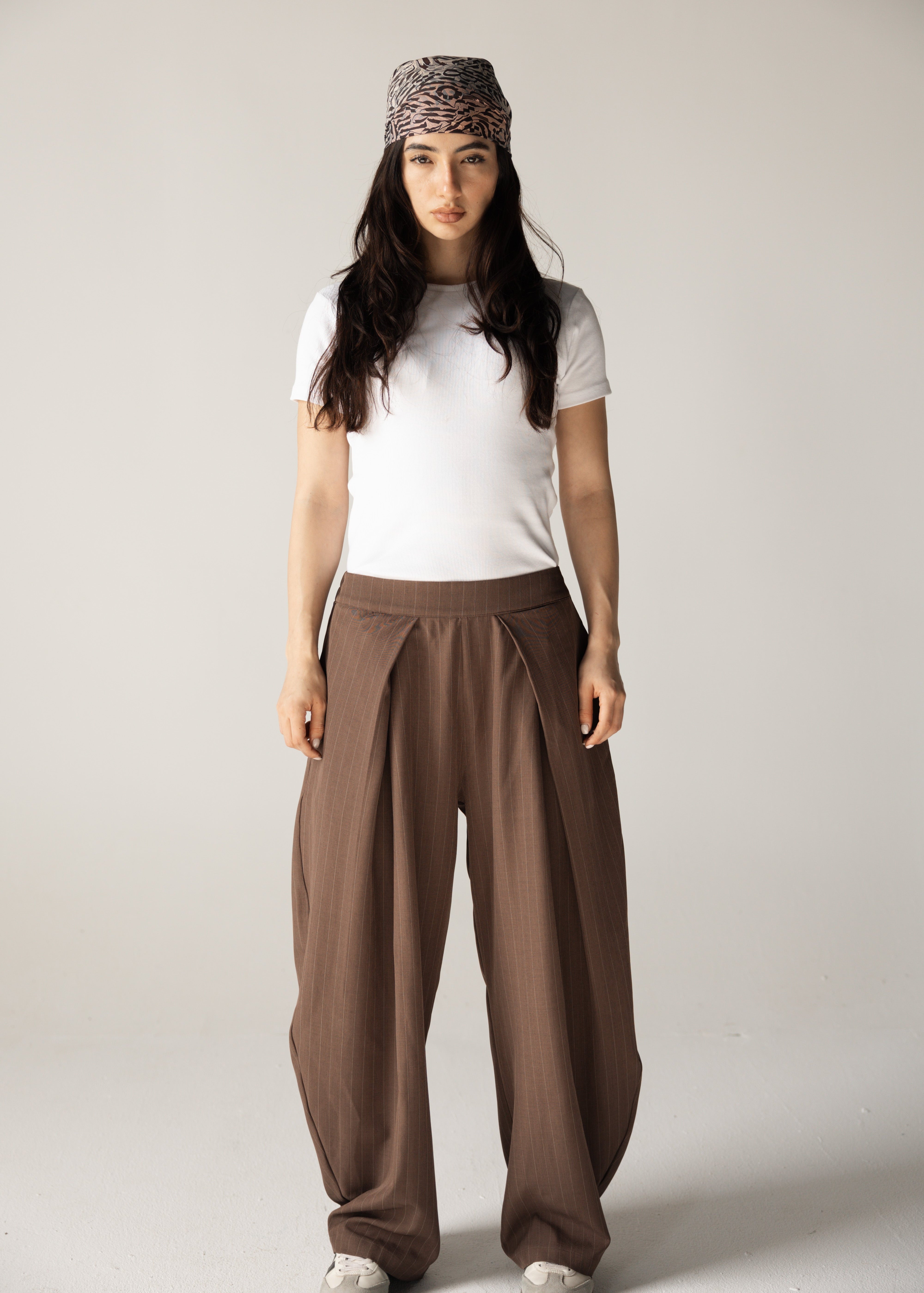 Bestie Pants Brown - AB ESSENTIALS