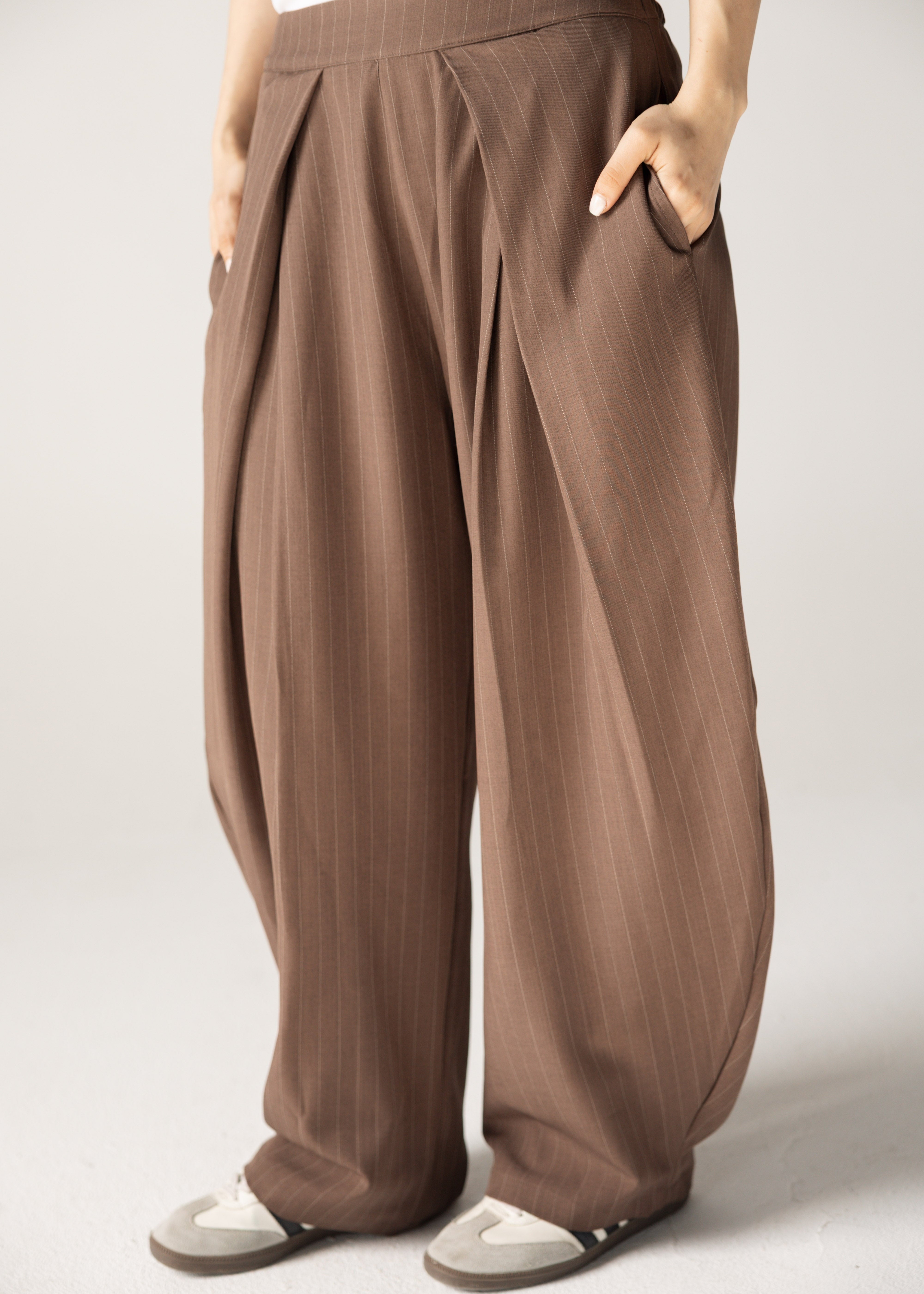 Bestie Pants Brown - AB ESSENTIALS