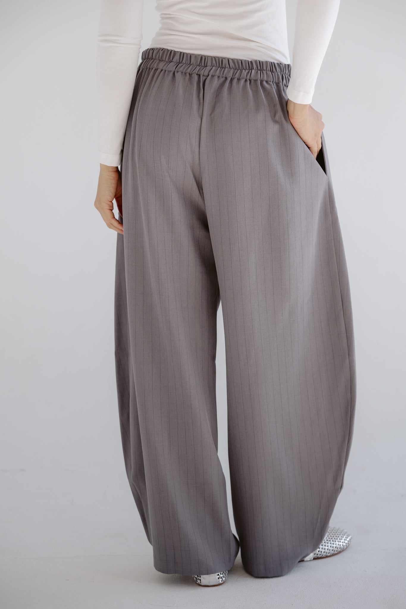 Bestie Pants Grey - AB ESSENTIALS