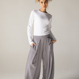 Bestie Pants Grey - AB ESSENTIALS