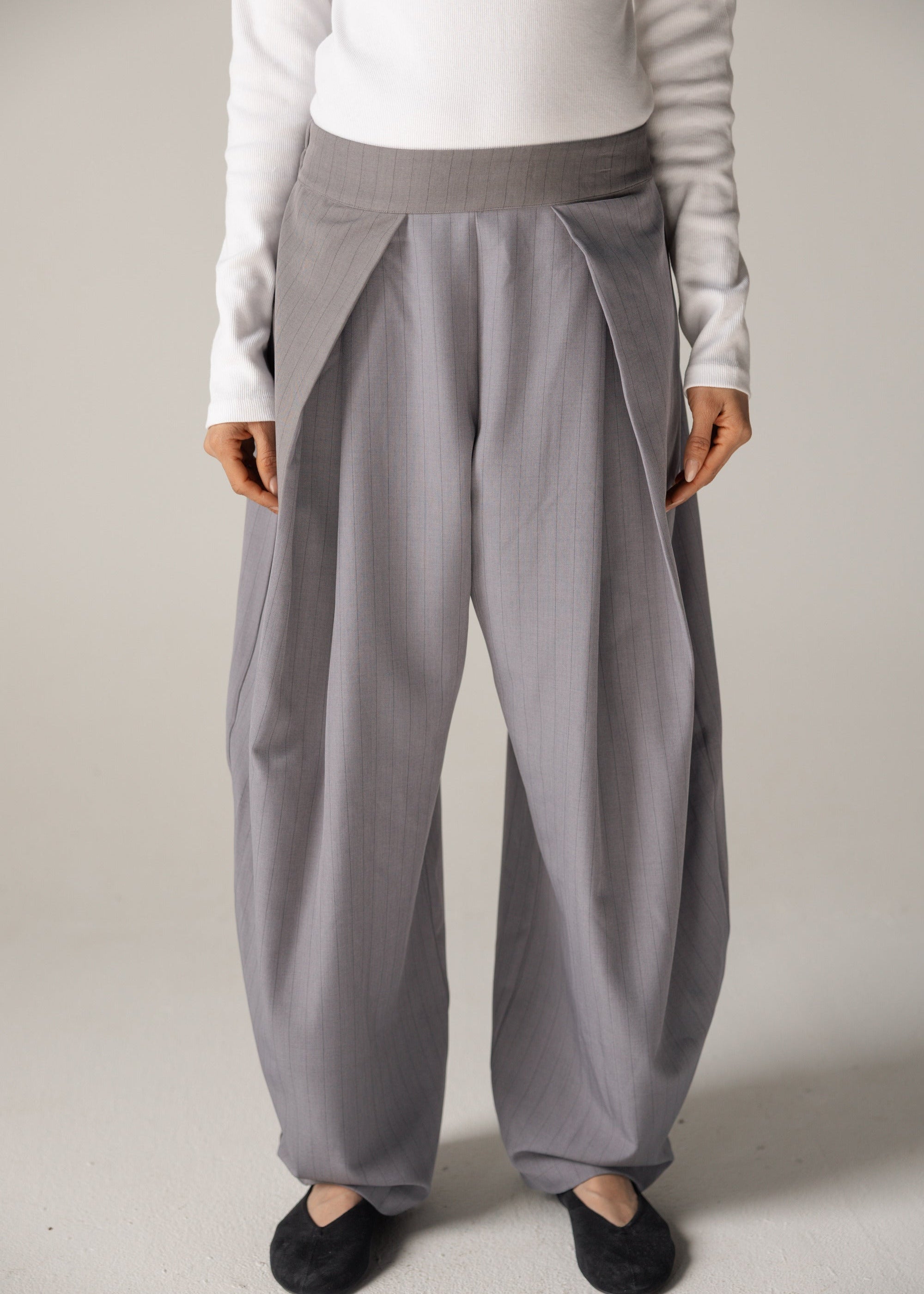 Bestie Pants Grey - AB ESSENTIALS