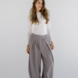 Bestie Pants Grey - AB ESSENTIALS