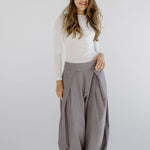 Bestie Pants Grey - AB ESSENTIALS