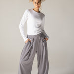 Bestie Pants Grey - AB ESSENTIALS