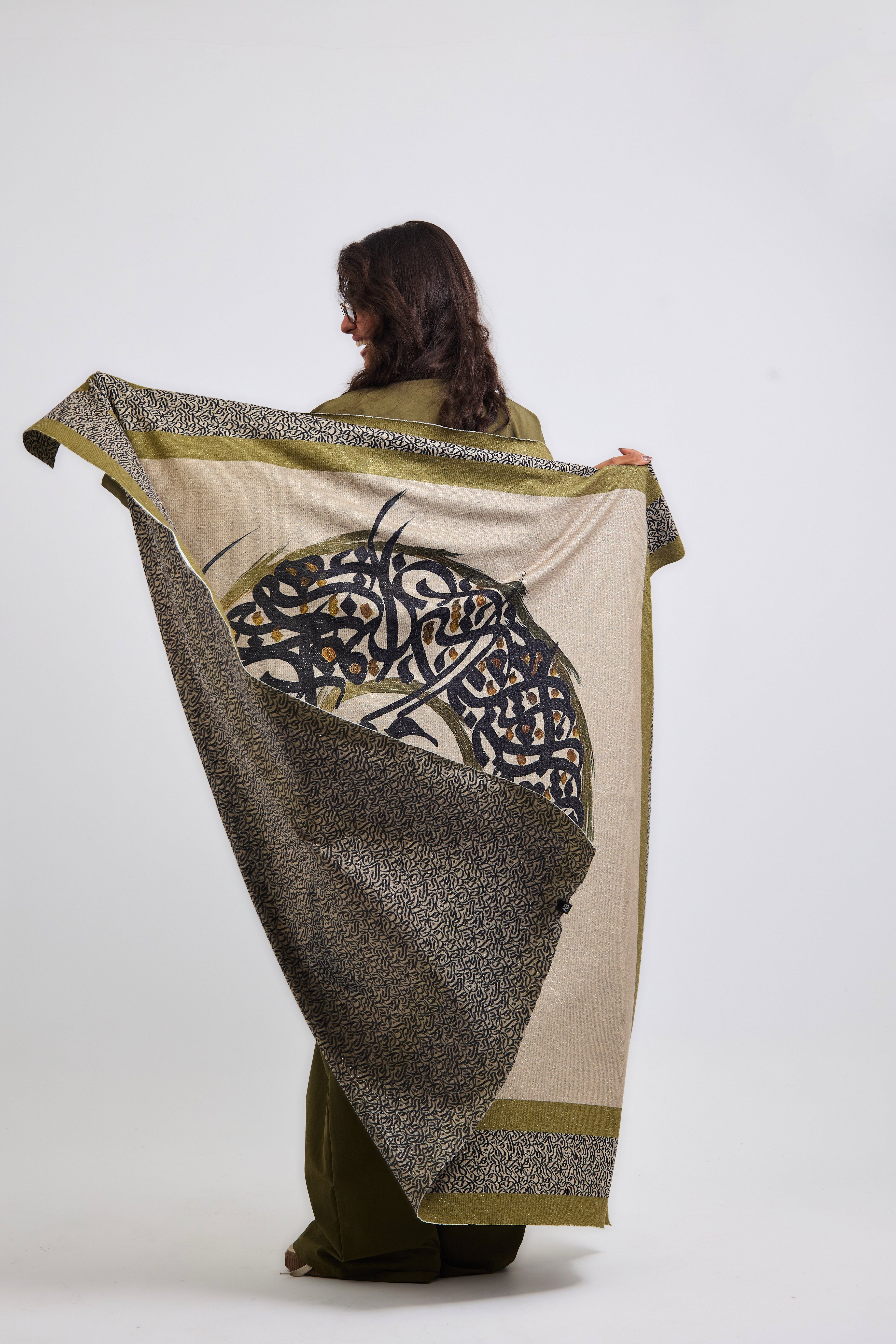 Bird Wool Shawl - AB ESSENTIALS