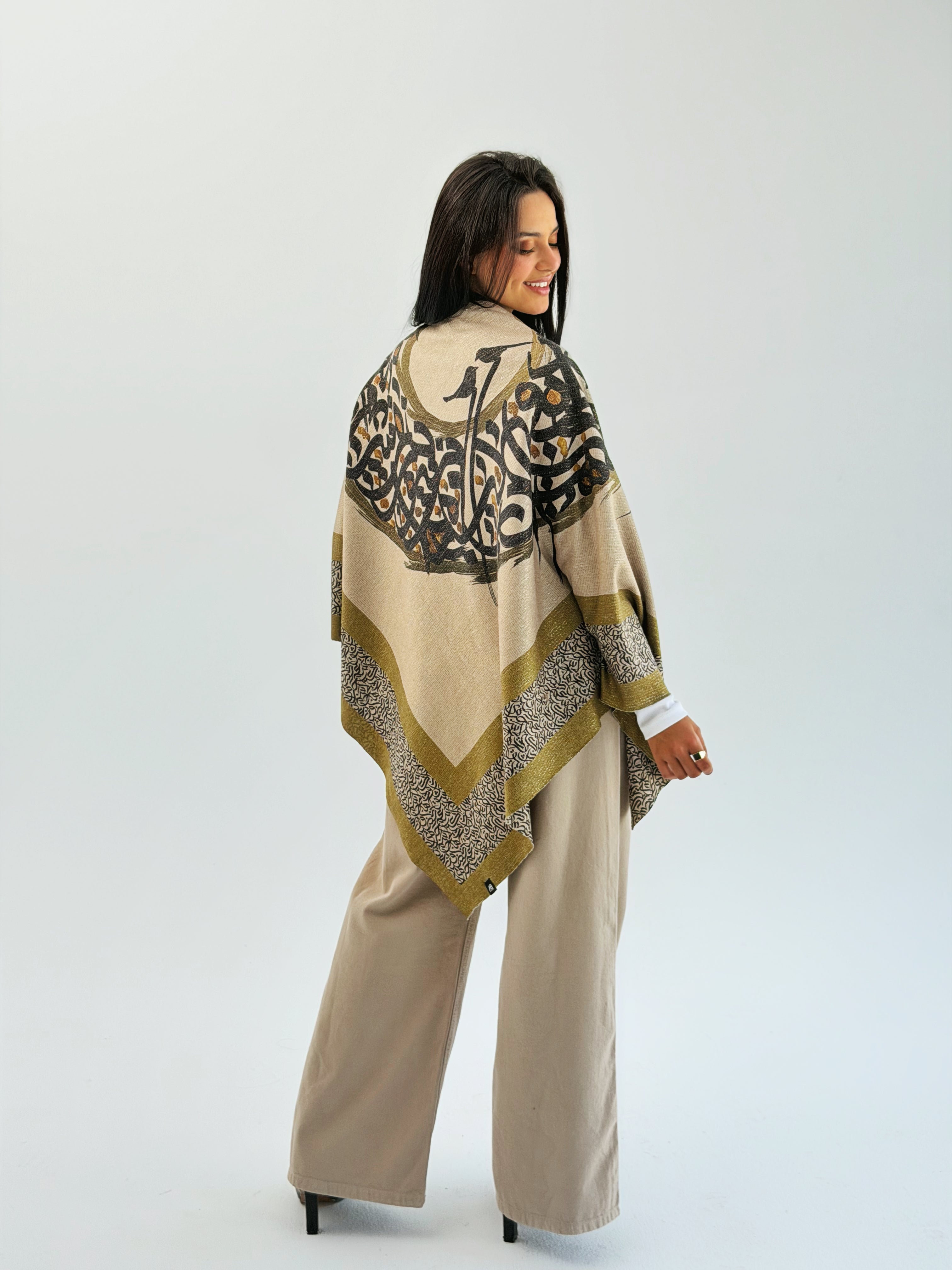 Bird Wool Shawl - AB ESSENTIALS