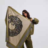 Bird Wool Shawl - AB ESSENTIALS