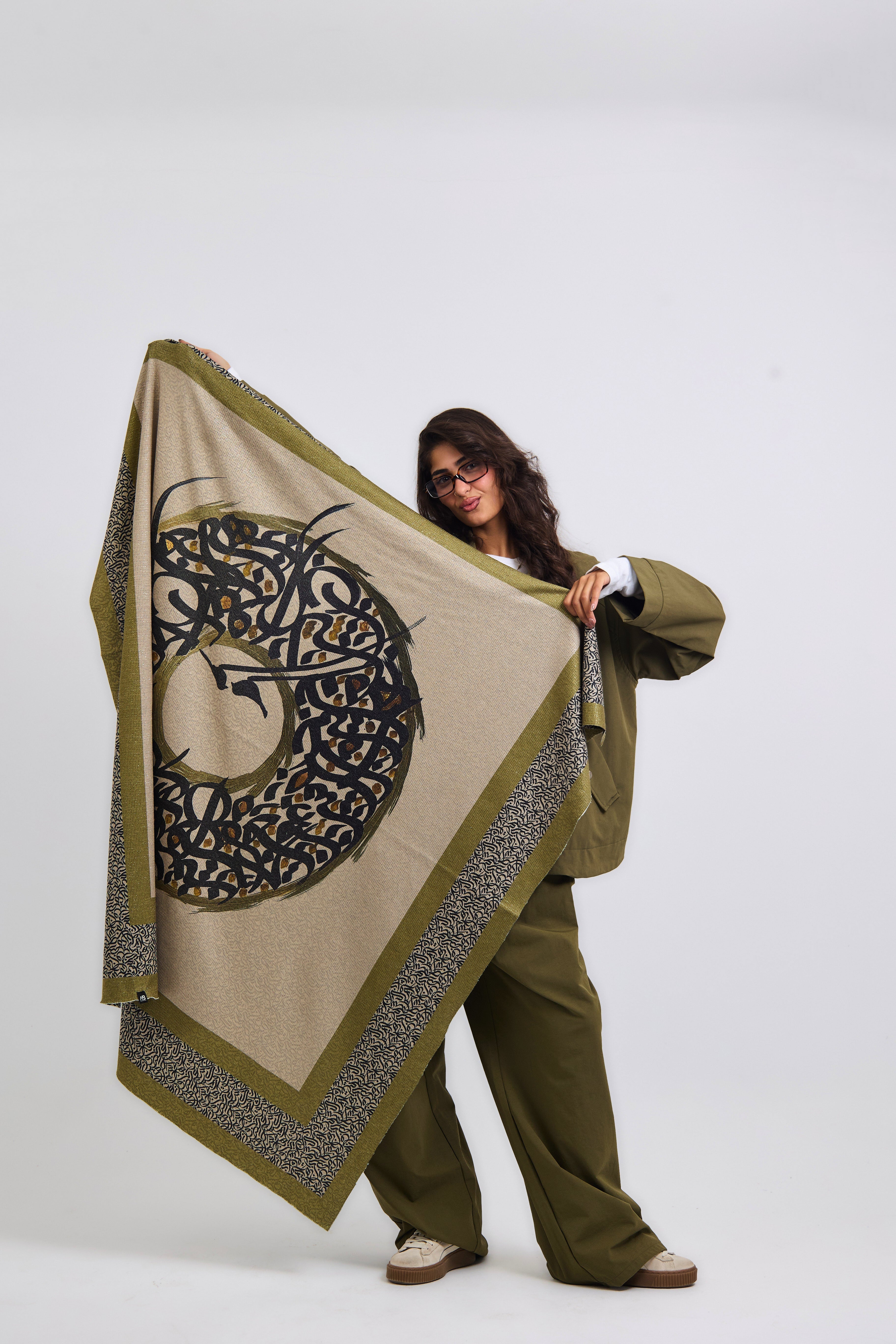 Bird Wool Shawl - AB ESSENTIALS