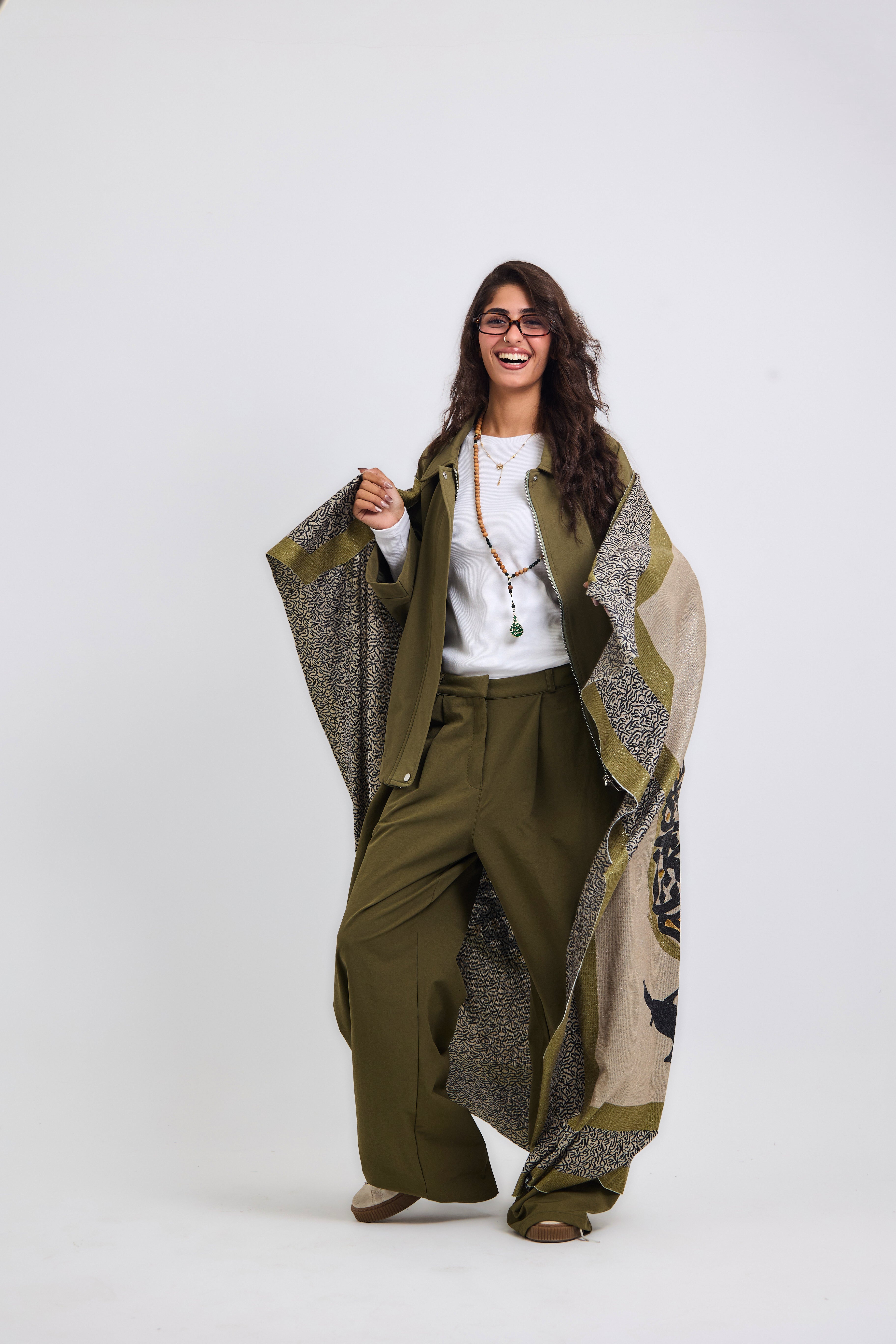 Bird Wool Shawl - AB ESSENTIALS